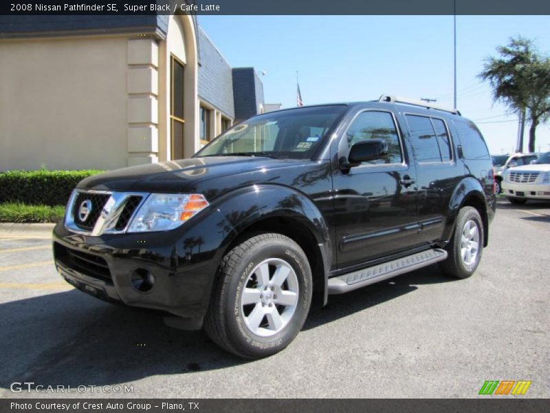 Super Black / Cafe Latte 2008 Nissan Pathfinder SE