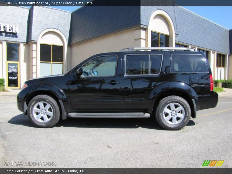 Super Black / Cafe Latte 2008 Nissan Pathfinder SE