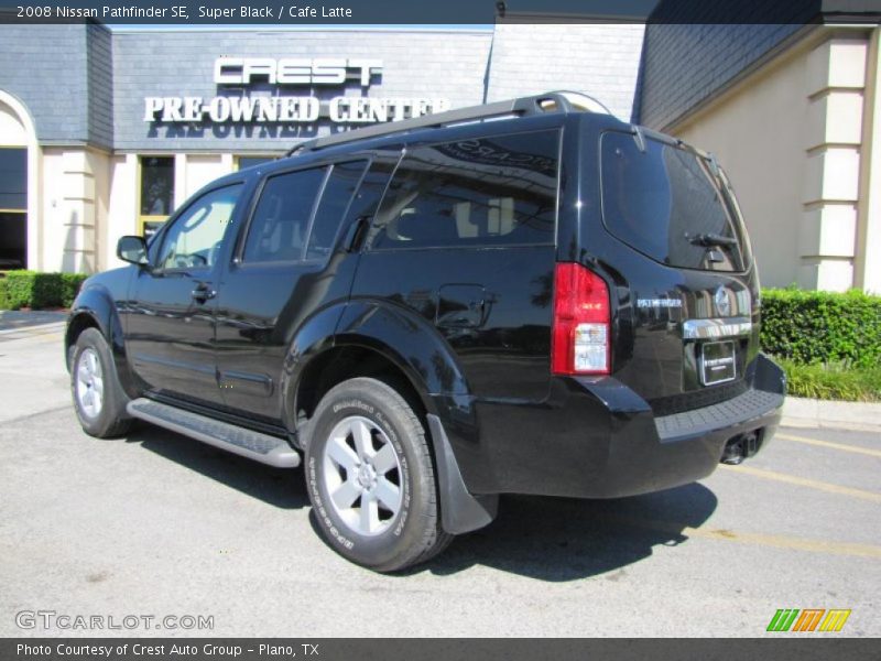 Super Black / Cafe Latte 2008 Nissan Pathfinder SE