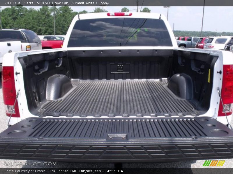 Summit White / Ebony 2010 GMC Sierra 1500 SLT Crew Cab