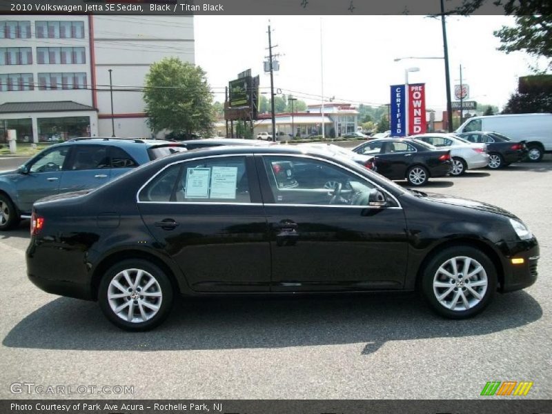 Black / Titan Black 2010 Volkswagen Jetta SE Sedan