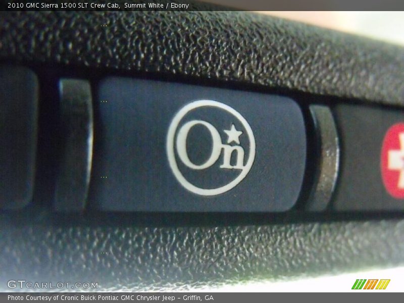 Summit White / Ebony 2010 GMC Sierra 1500 SLT Crew Cab