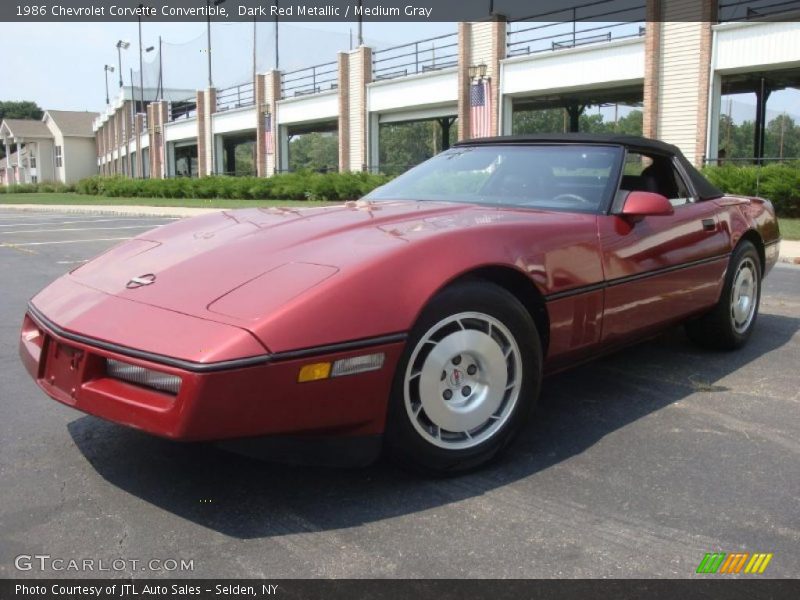 Front 3/4 View of 1986 Corvette Convertible