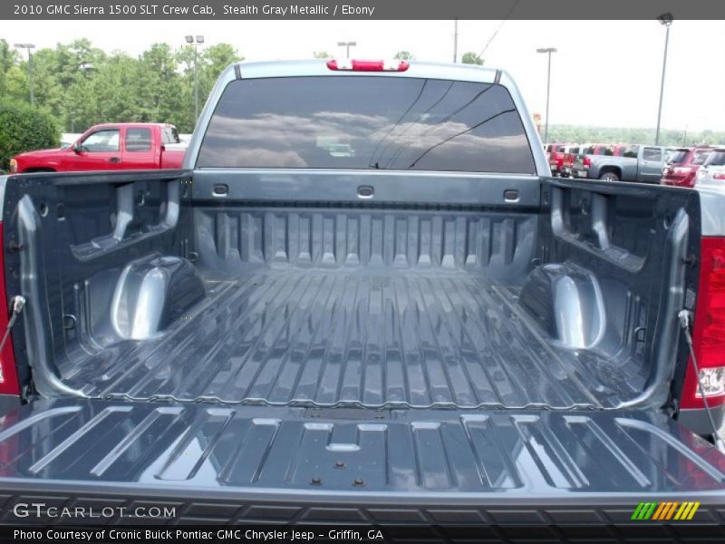 Stealth Gray Metallic / Ebony 2010 GMC Sierra 1500 SLT Crew Cab