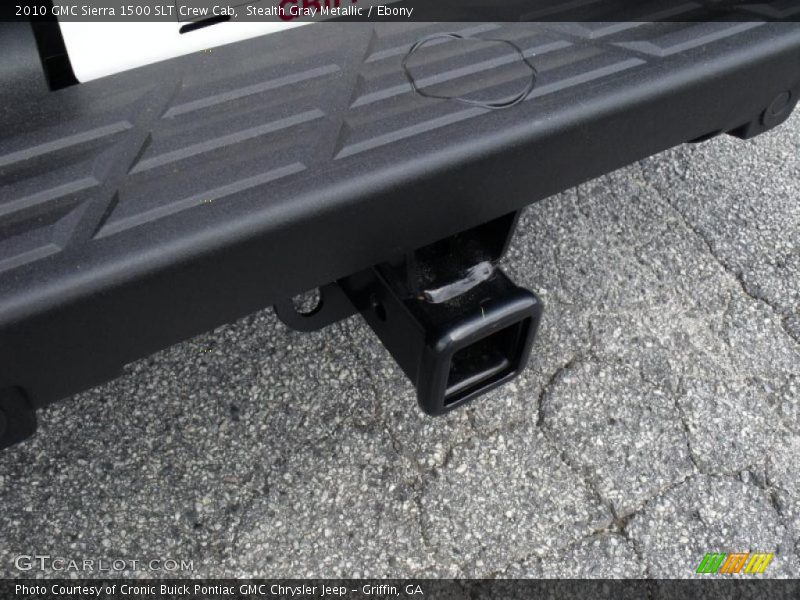 Stealth Gray Metallic / Ebony 2010 GMC Sierra 1500 SLT Crew Cab