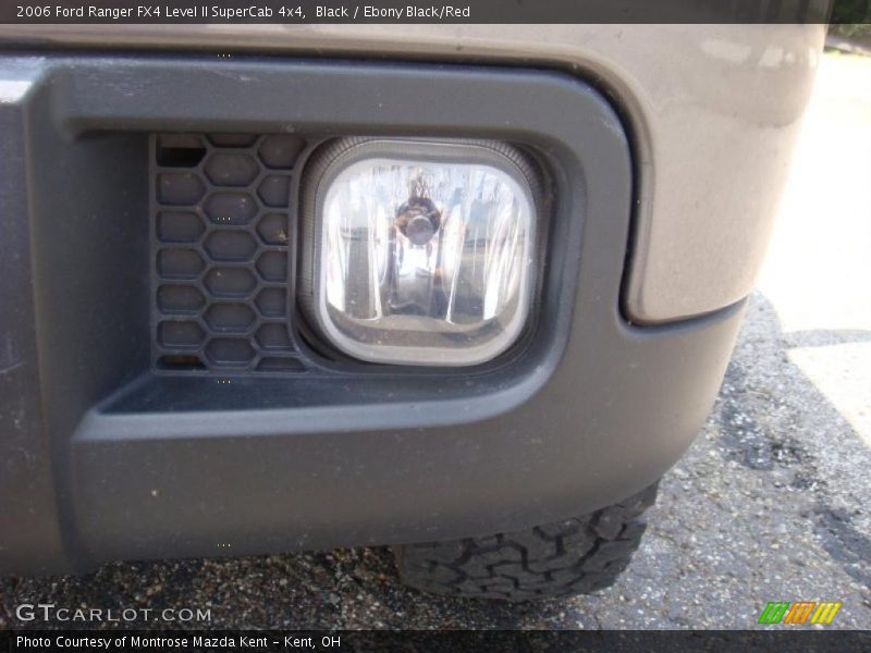 Black / Ebony Black/Red 2006 Ford Ranger FX4 Level II SuperCab 4x4