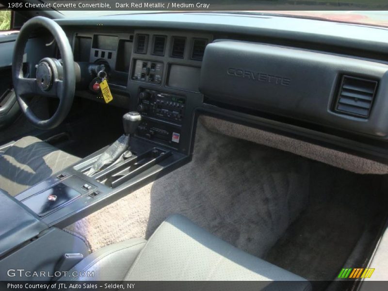 Dashboard of 1986 Corvette Convertible