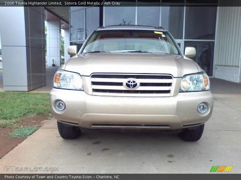 Sonora Gold Metallic / Ash Gray 2006 Toyota Highlander Limited