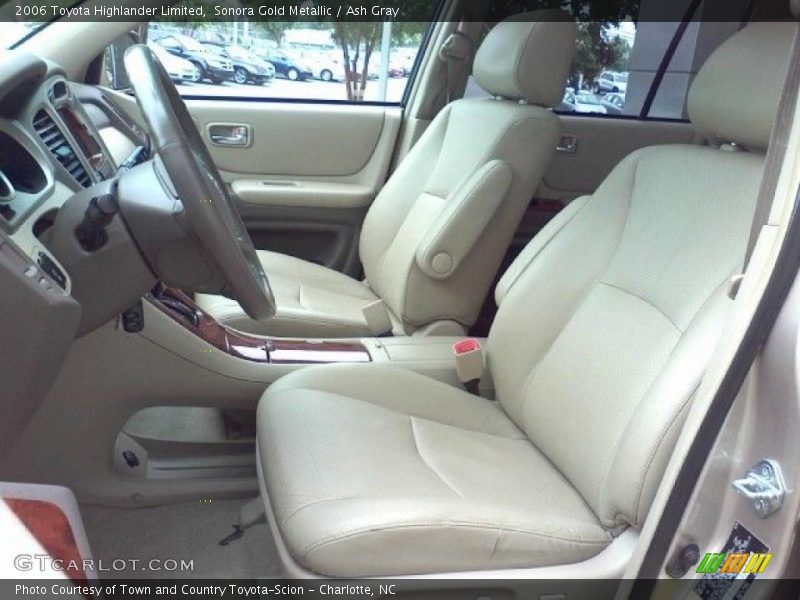 Sonora Gold Metallic / Ash Gray 2006 Toyota Highlander Limited
