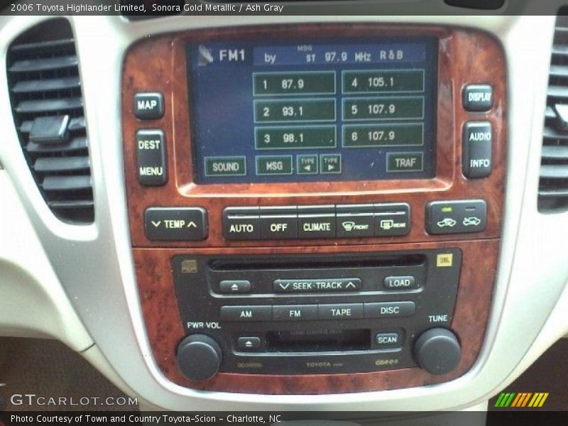 Sonora Gold Metallic / Ash Gray 2006 Toyota Highlander Limited