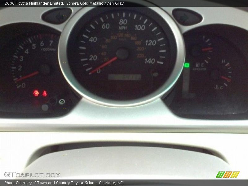 Sonora Gold Metallic / Ash Gray 2006 Toyota Highlander Limited
