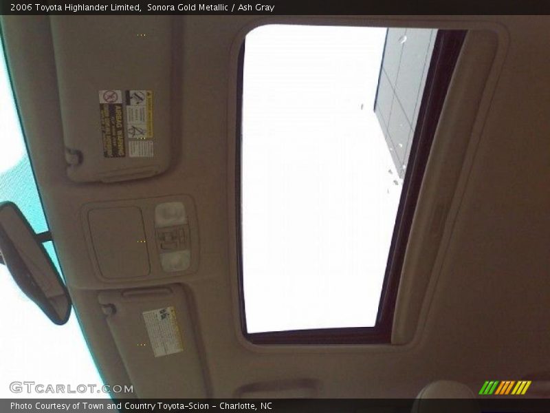 Sonora Gold Metallic / Ash Gray 2006 Toyota Highlander Limited