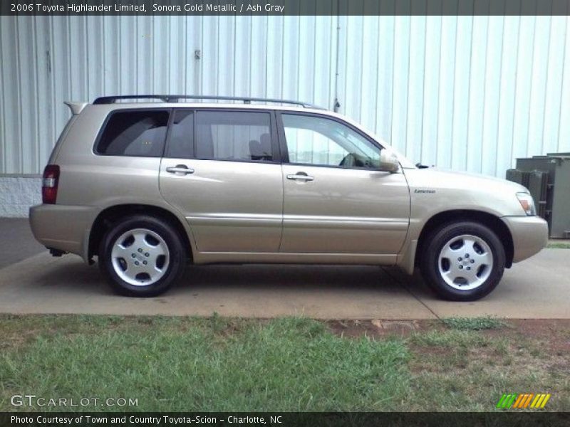 Sonora Gold Metallic / Ash Gray 2006 Toyota Highlander Limited