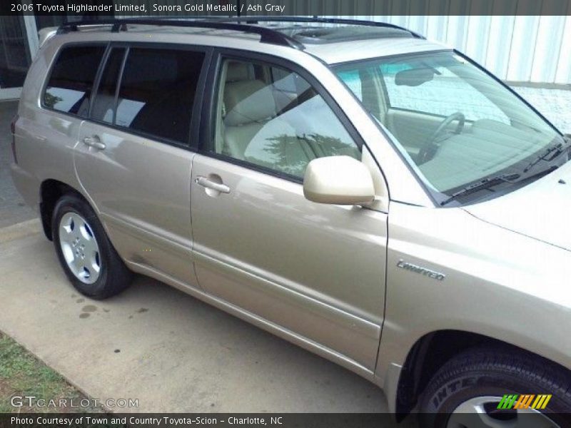 Sonora Gold Metallic / Ash Gray 2006 Toyota Highlander Limited
