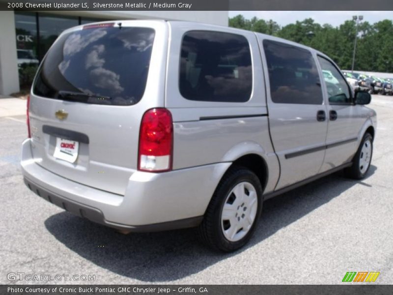 Silverstone Metallic / Medium Gray 2008 Chevrolet Uplander LS