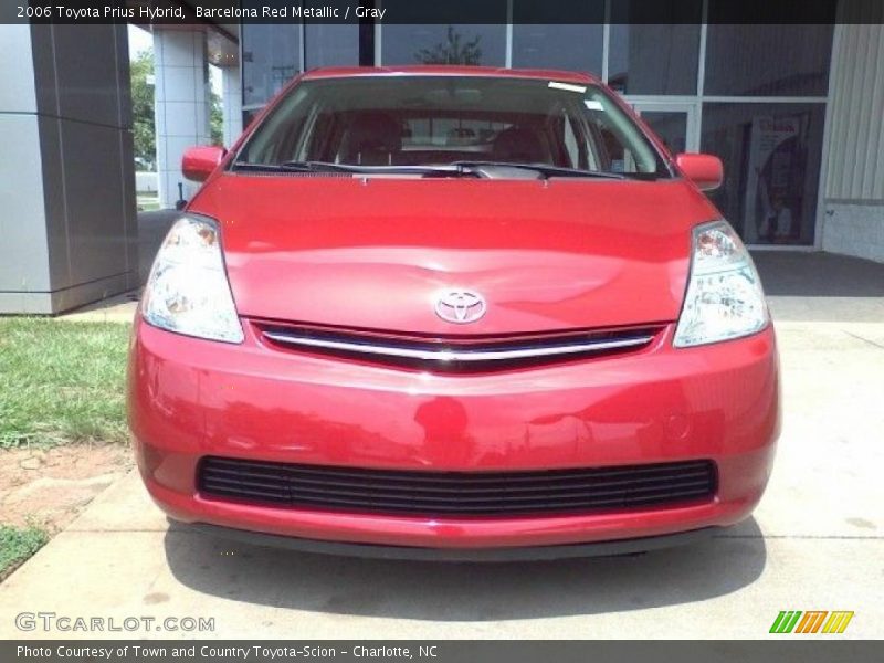 Barcelona Red Metallic / Gray 2006 Toyota Prius Hybrid