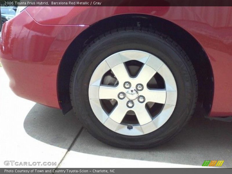 Barcelona Red Metallic / Gray 2006 Toyota Prius Hybrid