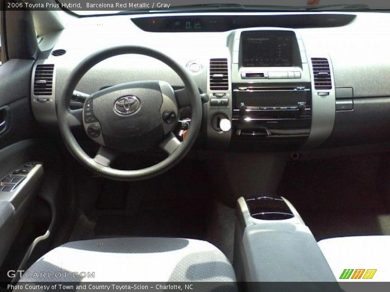 Barcelona Red Metallic / Gray 2006 Toyota Prius Hybrid