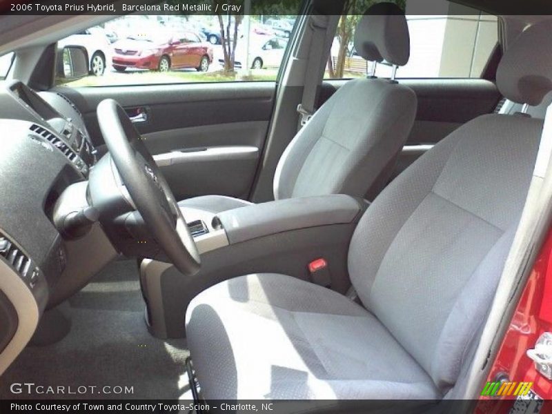 Barcelona Red Metallic / Gray 2006 Toyota Prius Hybrid