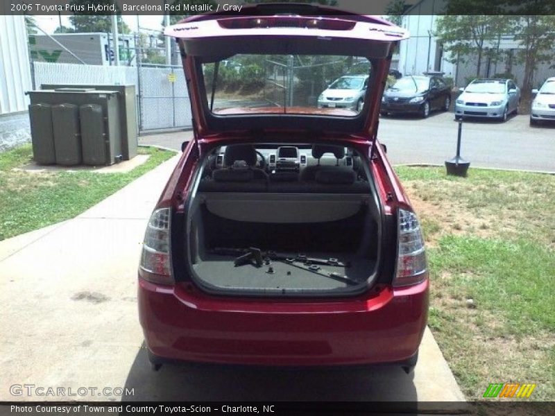 Barcelona Red Metallic / Gray 2006 Toyota Prius Hybrid