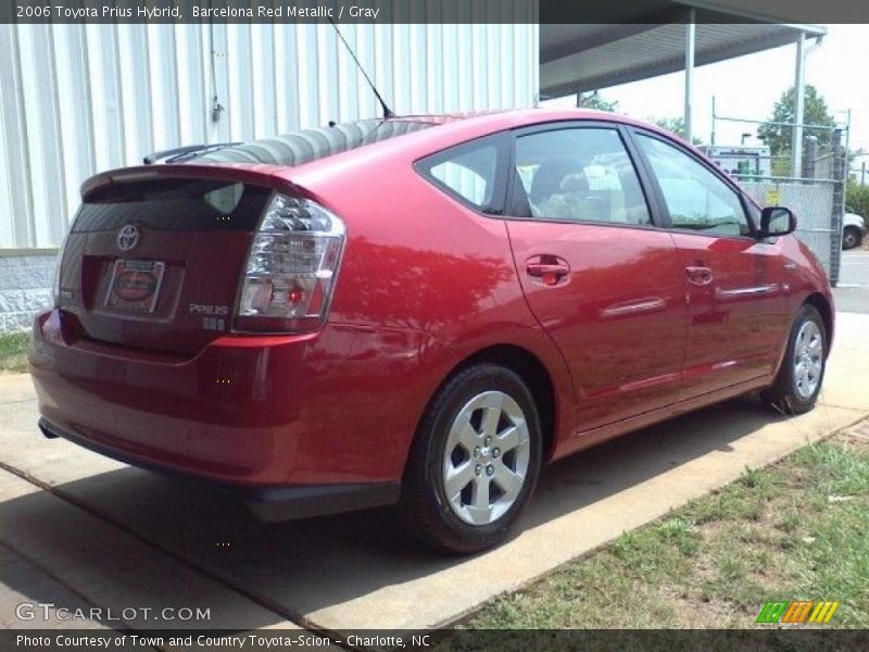 Barcelona Red Metallic / Gray 2006 Toyota Prius Hybrid