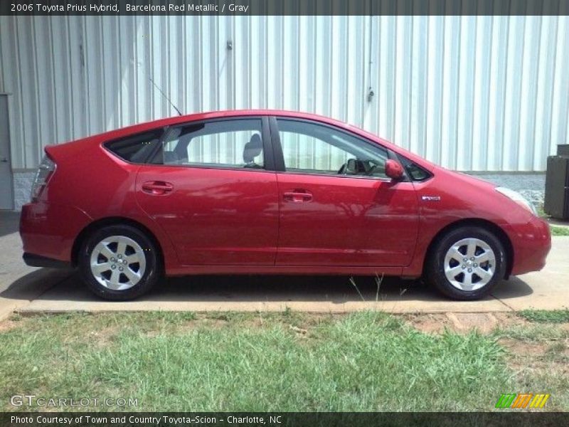 Barcelona Red Metallic / Gray 2006 Toyota Prius Hybrid