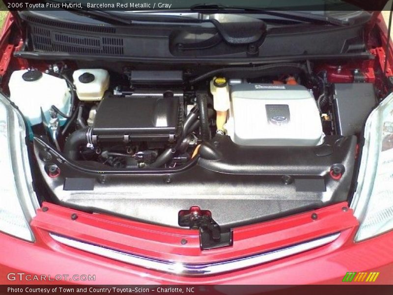Barcelona Red Metallic / Gray 2006 Toyota Prius Hybrid