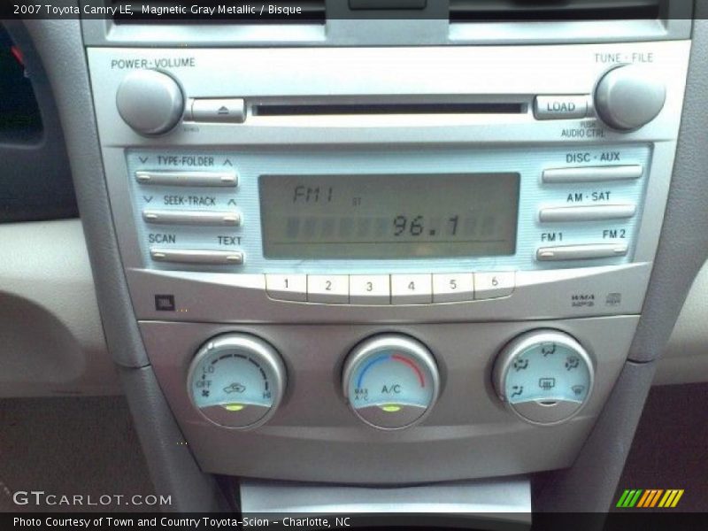 Magnetic Gray Metallic / Bisque 2007 Toyota Camry LE