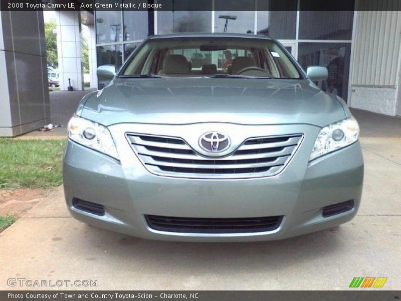 Aloe Green Metallic / Bisque 2008 Toyota Camry LE