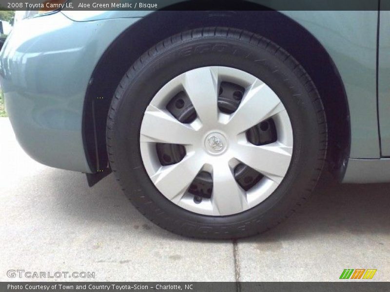 Aloe Green Metallic / Bisque 2008 Toyota Camry LE