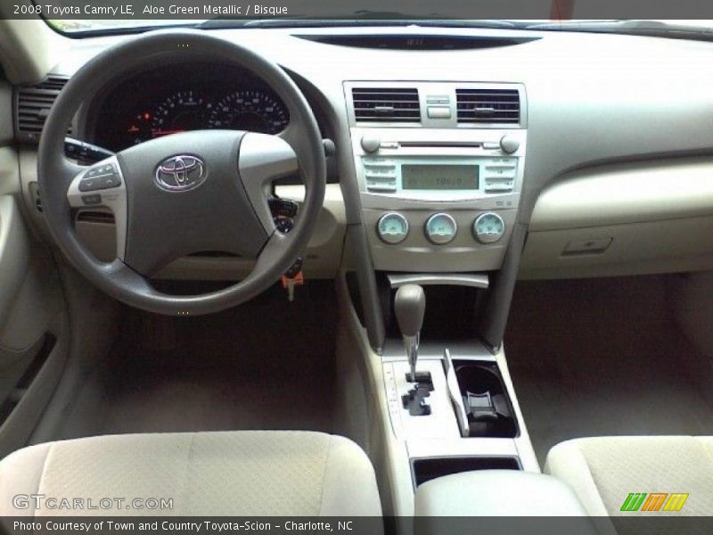 Aloe Green Metallic / Bisque 2008 Toyota Camry LE