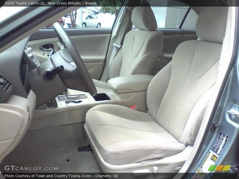 Aloe Green Metallic / Bisque 2008 Toyota Camry LE
