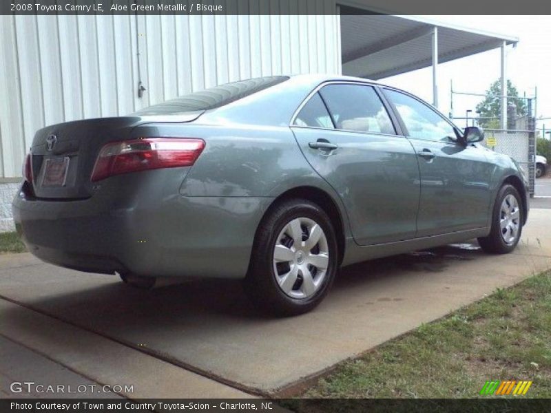Aloe Green Metallic / Bisque 2008 Toyota Camry LE