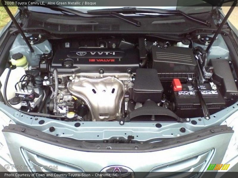 Aloe Green Metallic / Bisque 2008 Toyota Camry LE