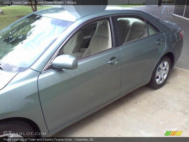 Aloe Green Metallic / Bisque 2008 Toyota Camry LE