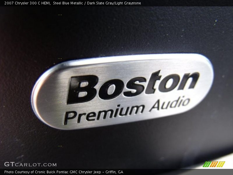Steel Blue Metallic / Dark Slate Gray/Light Graystone 2007 Chrysler 300 C HEMI