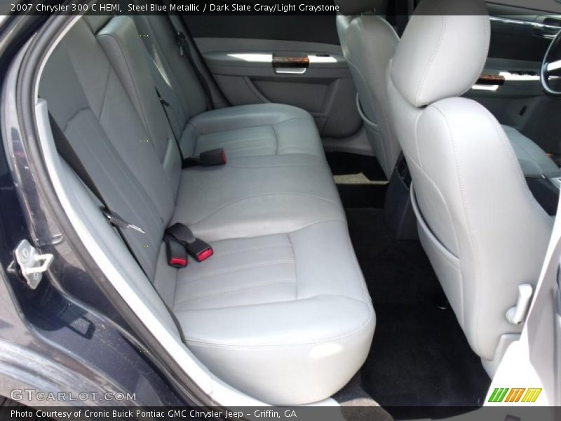 Steel Blue Metallic / Dark Slate Gray/Light Graystone 2007 Chrysler 300 C HEMI