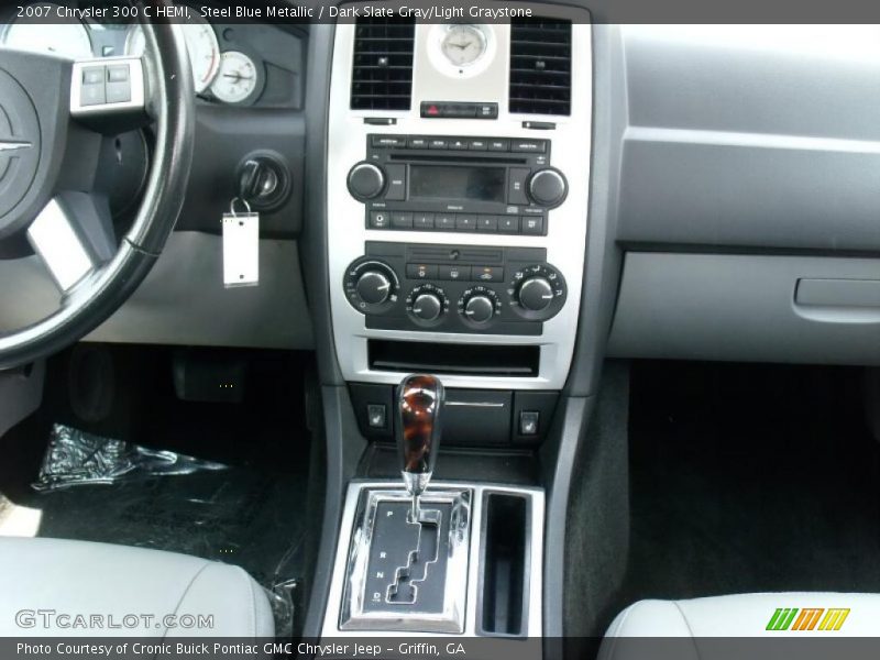 Steel Blue Metallic / Dark Slate Gray/Light Graystone 2007 Chrysler 300 C HEMI