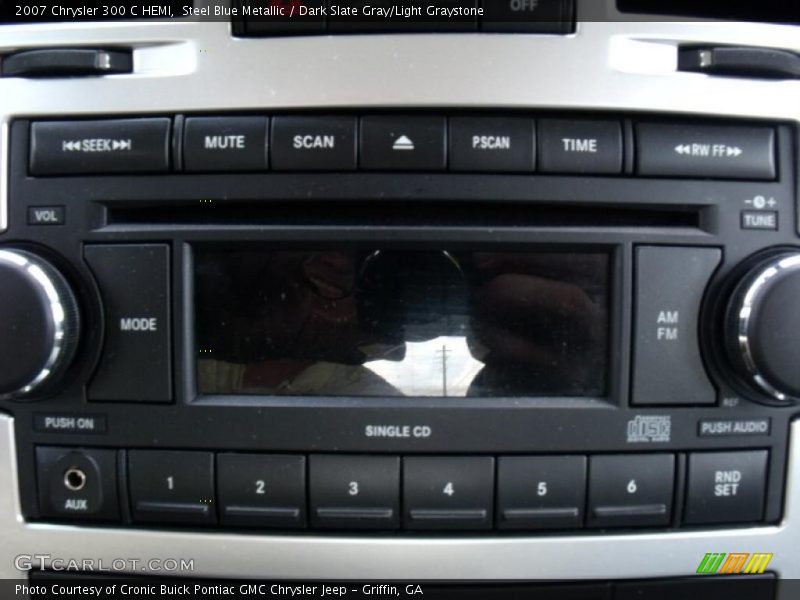 Steel Blue Metallic / Dark Slate Gray/Light Graystone 2007 Chrysler 300 C HEMI