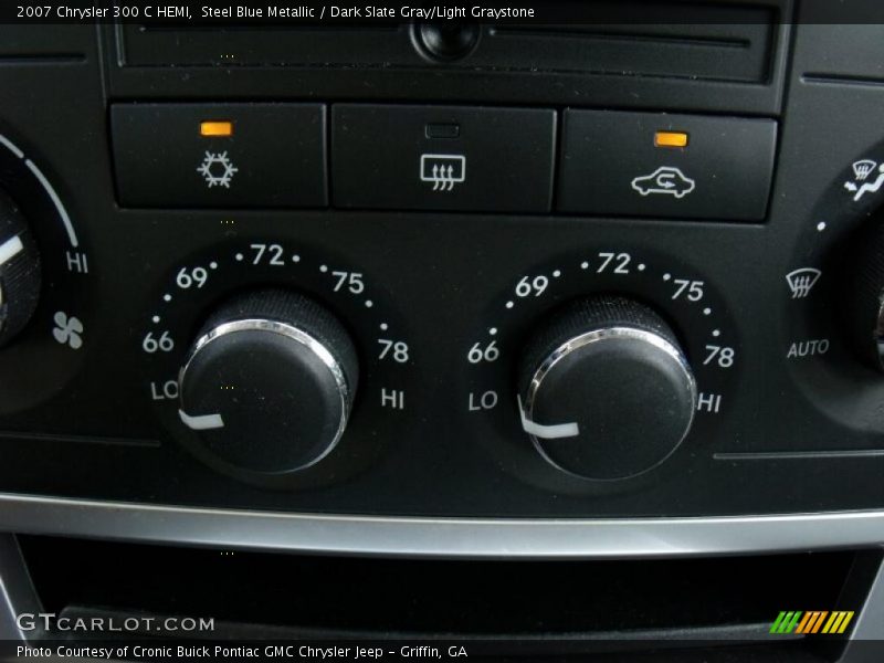 Steel Blue Metallic / Dark Slate Gray/Light Graystone 2007 Chrysler 300 C HEMI