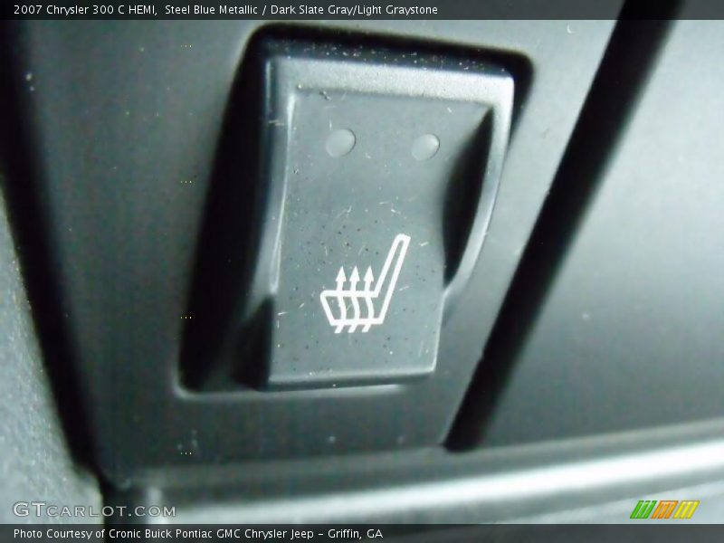 Steel Blue Metallic / Dark Slate Gray/Light Graystone 2007 Chrysler 300 C HEMI