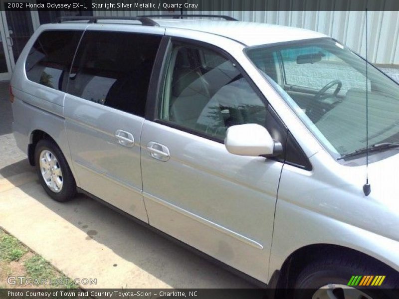 Starlight Silver Metallic / Quartz Gray 2002 Honda Odyssey EX-L