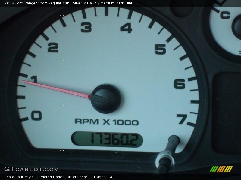 Silver Metallic / Medium Dark Flint 2009 Ford Ranger Sport Regular Cab