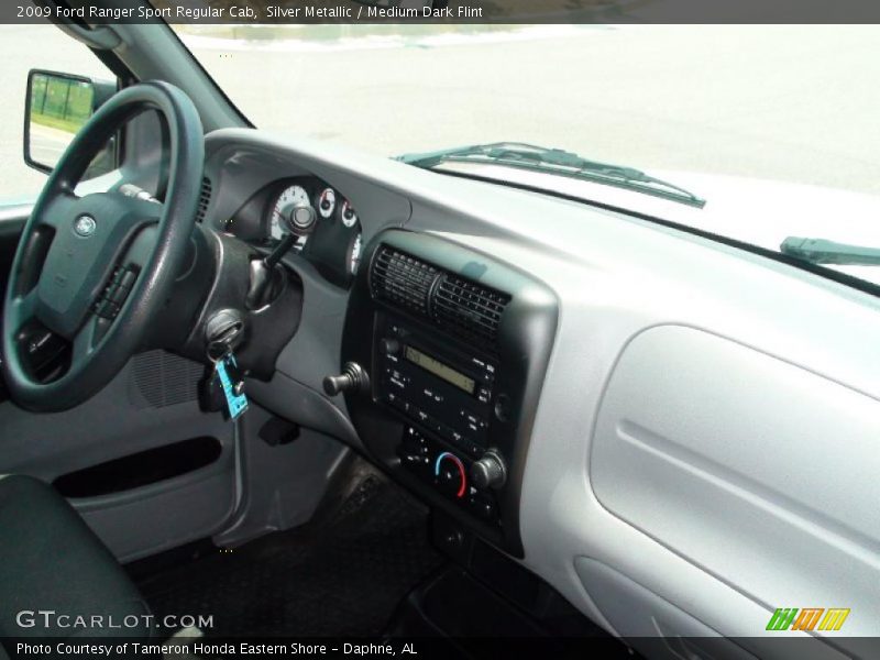 Silver Metallic / Medium Dark Flint 2009 Ford Ranger Sport Regular Cab