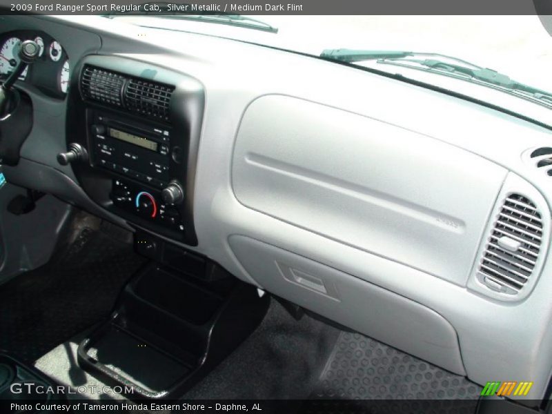 Silver Metallic / Medium Dark Flint 2009 Ford Ranger Sport Regular Cab