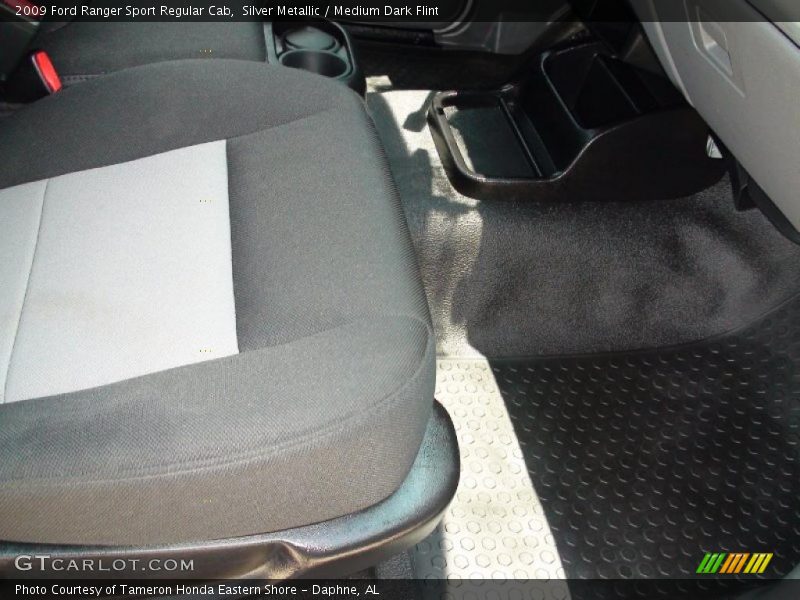 Silver Metallic / Medium Dark Flint 2009 Ford Ranger Sport Regular Cab
