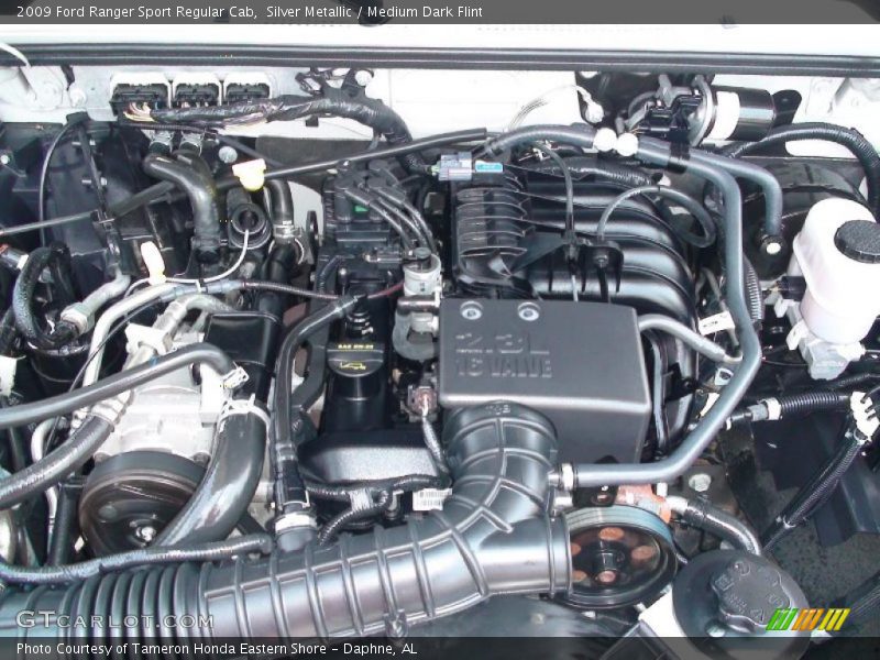 Silver Metallic / Medium Dark Flint 2009 Ford Ranger Sport Regular Cab