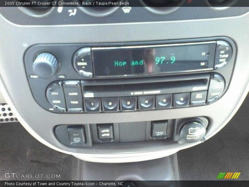 Black / Taupe/Pearl Beige 2005 Chrysler PT Cruiser GT Convertible