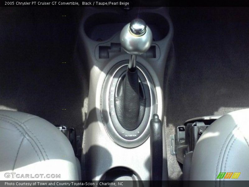 Black / Taupe/Pearl Beige 2005 Chrysler PT Cruiser GT Convertible
