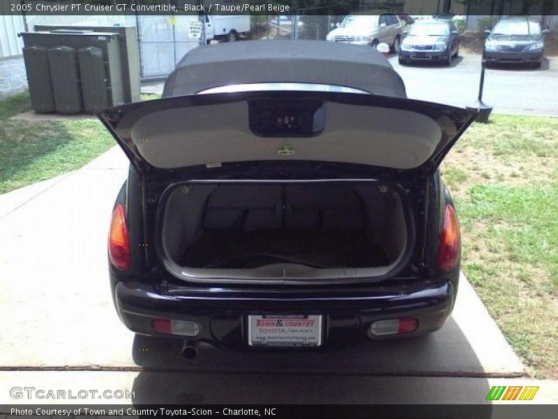 Black / Taupe/Pearl Beige 2005 Chrysler PT Cruiser GT Convertible
